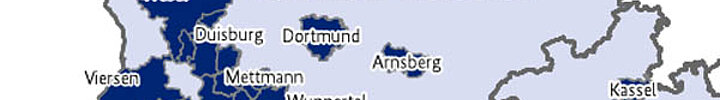 In NRW beteiligen sich zahlreiche Kommunen an der 115. In NRW beteiligen sich zahlreiche Kommunen an der 115.